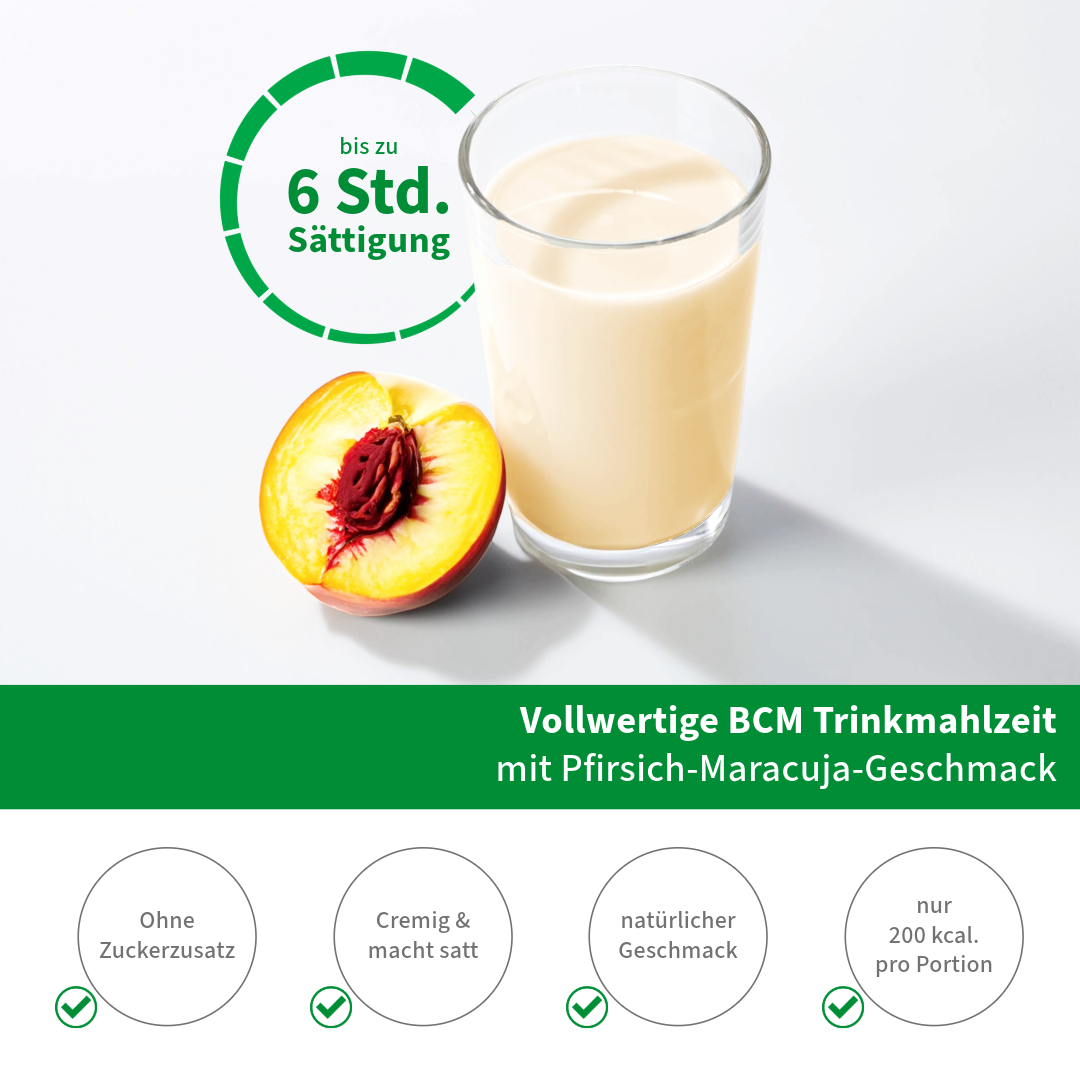 2+1 Gratis Basiskost Pfirsich-Maracuja - BCM Modicur